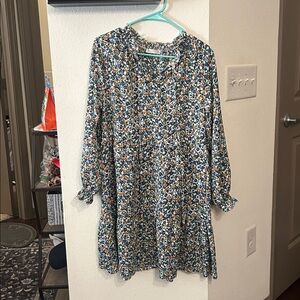 Kirundo Floral Long-Sleeve Dress